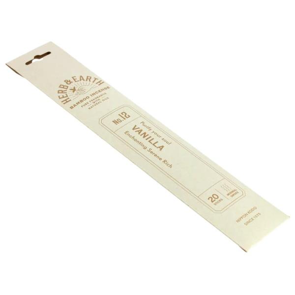 Vanille - Herb & Earth Räucherstäbchen Nippon Kodo